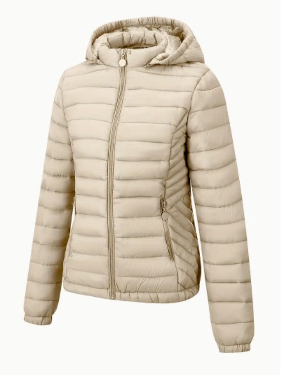 Women's Lightweight Hooded Winter Jacket - Grand Goldman