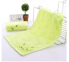 Bamboo Fiber Kitten Face Bath Towels