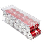 Large Capacity Cans Drink Storage Box Transparent Fruit And Vegetable Finishing Set