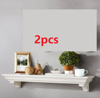 Simple Solid Wood Flat Partition Shelf Shelf