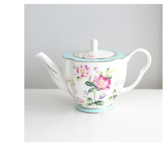 Bone China European Style Simple Gold Rim Coffee Cup