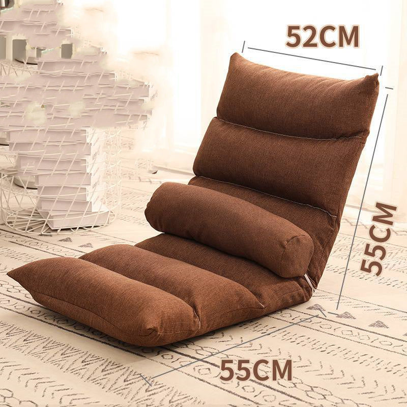Bed Backrest Floor Small Sofa Folding Single Bay Window Computer Recliner