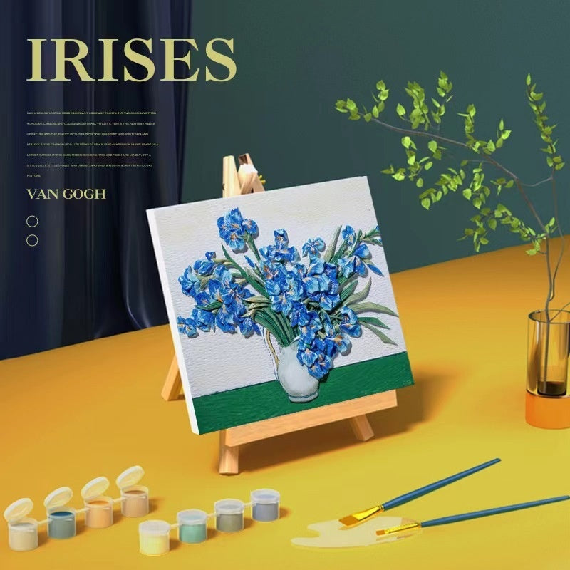 Three-dimensional Relief Plaster Decorative Painting Handmade Diy Series