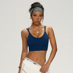 Cross Back Bra With Shoulder Straps