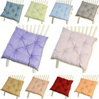 Multifarvet hør fem-cirkel stolpude stolpude