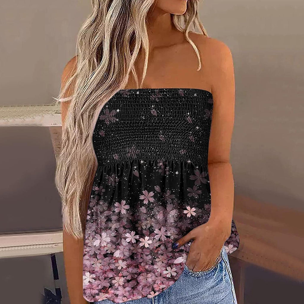 Sexy Fashion Off-the-shoulder Short Tube Top For Women