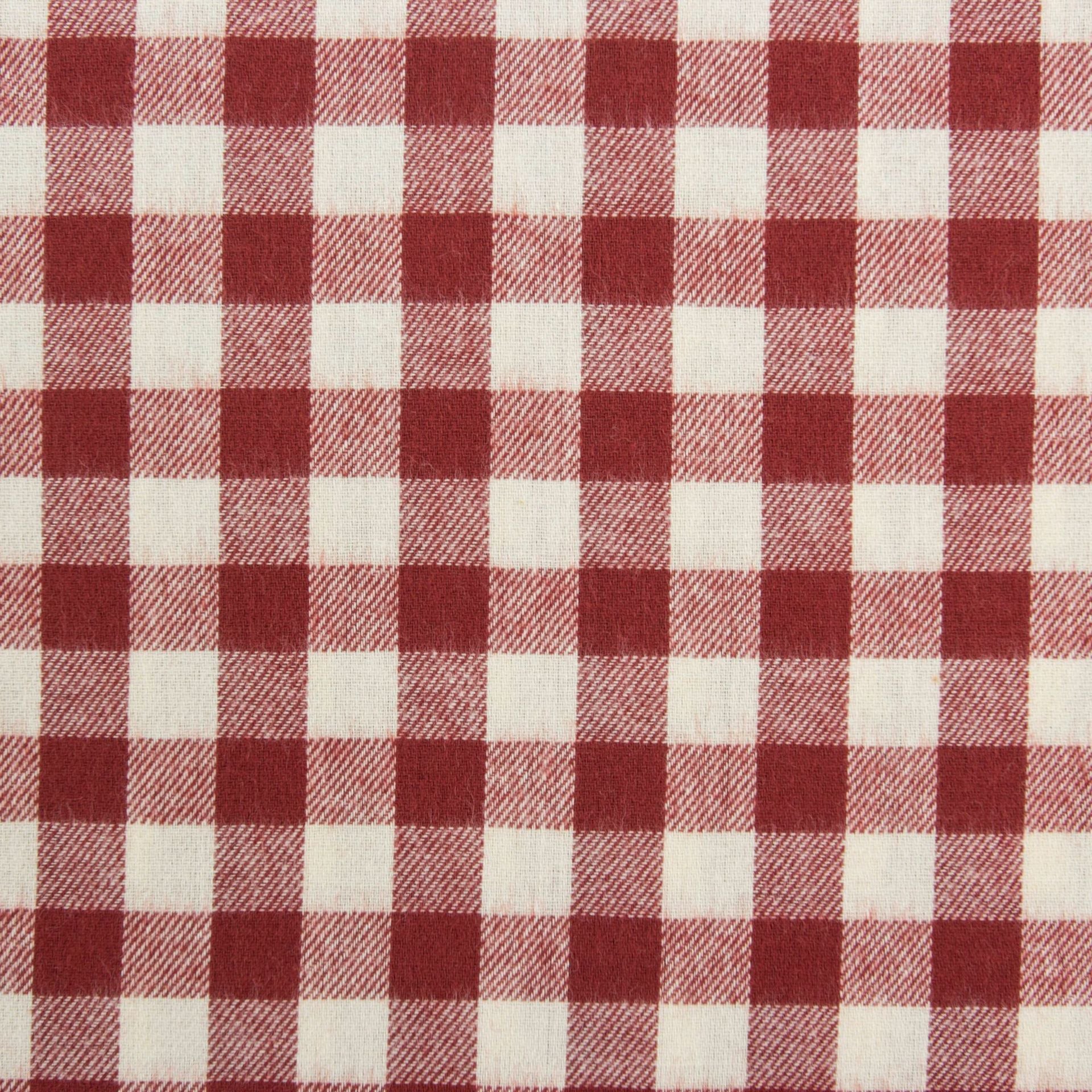 Pure Cotton Yarn-dyed 32 Brushed Plaid Fabrics