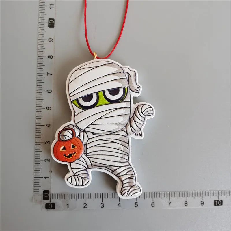 2021 Christmas Santa Claus Pendant  Refrigerator Magnets Halloween Grimace Nordic Decoration Pumpkin Cartoon Fridge Sticker - Grand Goldman