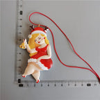 2021 Christmas Santa Claus Pendant  Refrigerator Magnets Halloween Grimace Nordic Decoration Pumpkin Cartoon Fridge Sticker - Grand Goldman