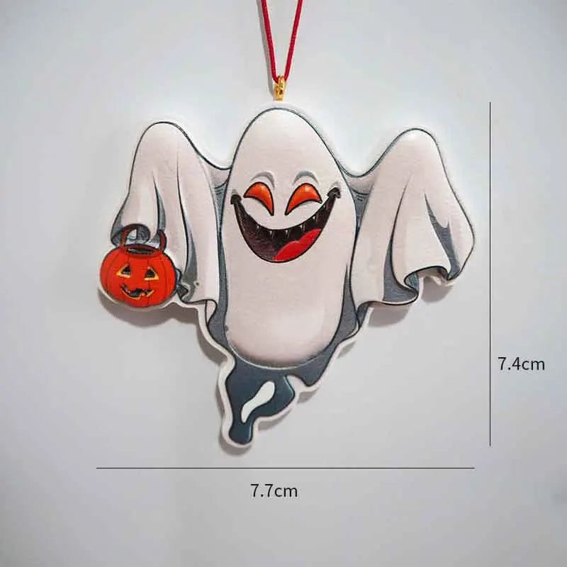 2021 Christmas Santa Claus Pendant  Refrigerator Magnets Halloween Grimace Nordic Decoration Pumpkin Cartoon Fridge Sticker - Grand Goldman