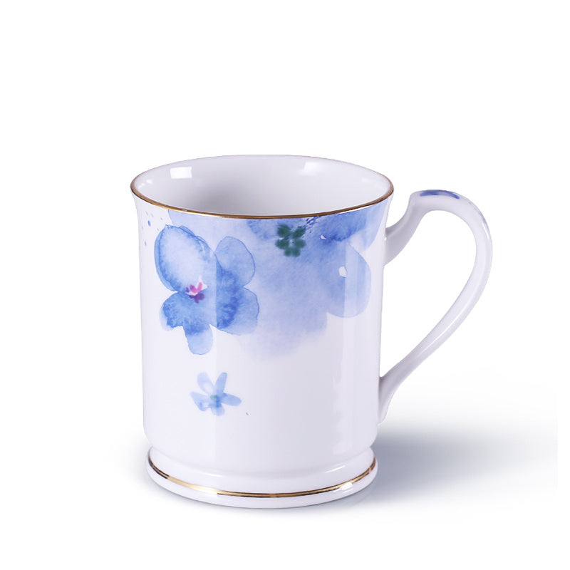 High-end Bone China Ceramic Lovers Drinking Cups And Teacups As Gifts
