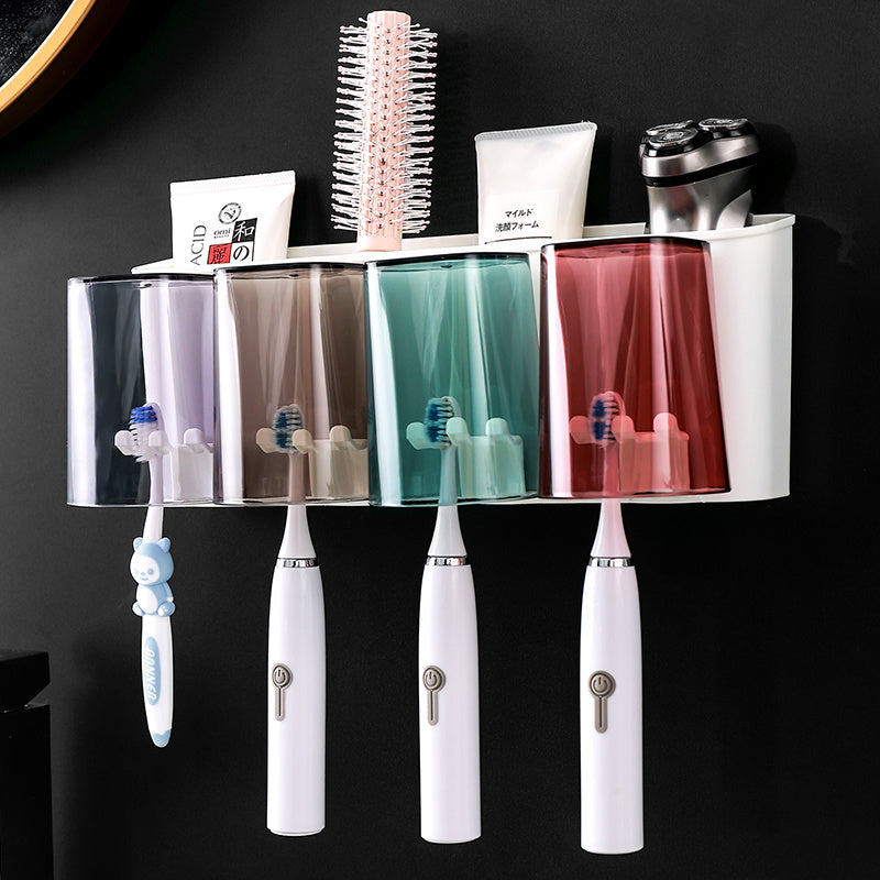 Perforation-free Toothbrush Shelf Shelf