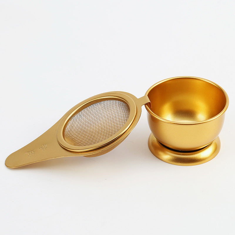 Does Not Stainless Steel Tea Strainers Bracket Tea Strainer Kung Fu Tea Utensils