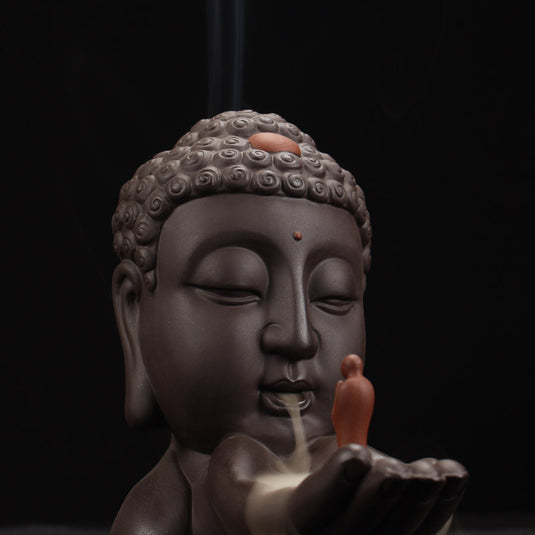 Statue de Bouddha petit moine