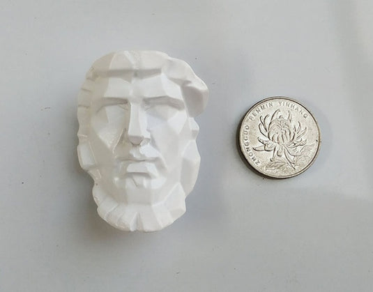 Creative European figure sculpture head fridge magnet