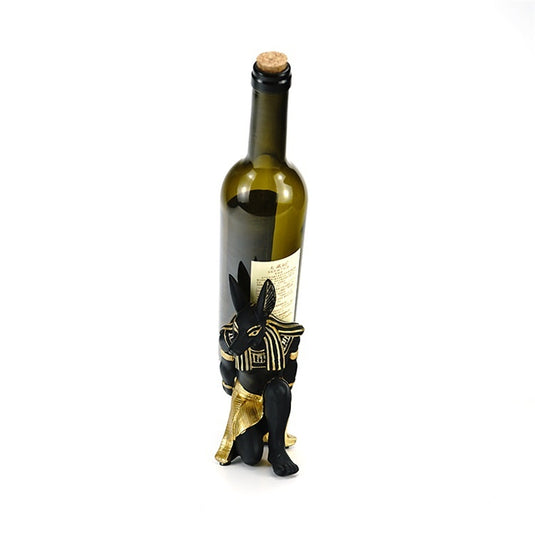 Creative Wine Rack Decoration Anubis Dog God Wine Rack