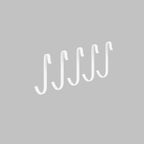 Stainless Steel Kitchen Wall Mounted Kitchen Storage Rack Hole Plate