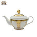 24K Gold coffee set ,cup&saucer set,bone china golden plate tableware set - Grand Goldman