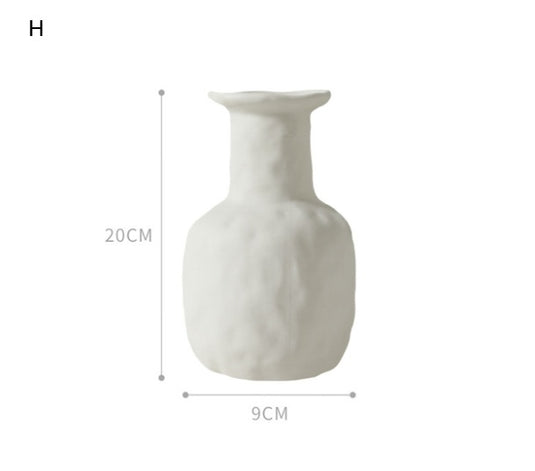 Vase en céramique de décoration nordique