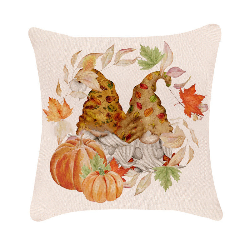 New Autumn Halloween Pumpkin Pillow Car Sofa Cushion Cover