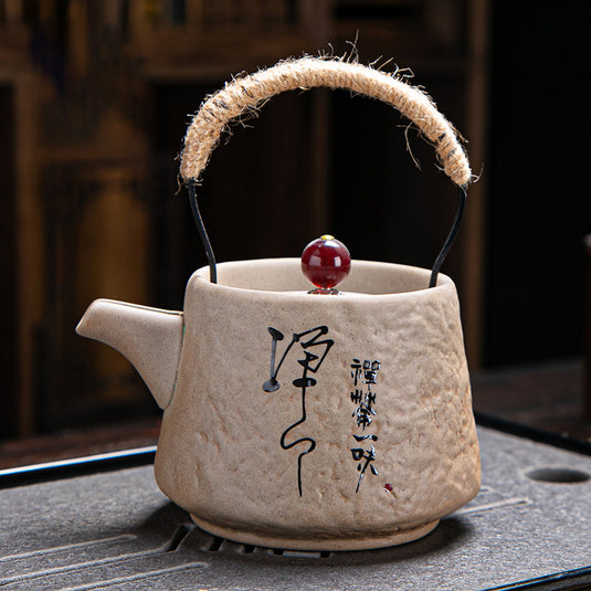 Household Retro Japanese Kung Fu Tea Set Single Pot