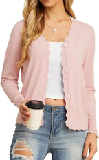 Fashion Short Knitted Cardigan Coat - Grand Goldman