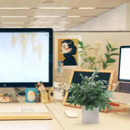 2 Pack Small Fake Plants Eucalyptus Potted Artificial Plants for Shelf Desk Home Bathroom Farmhouse Room Coffee Table Decor (Sage Green) - Grand Goldman