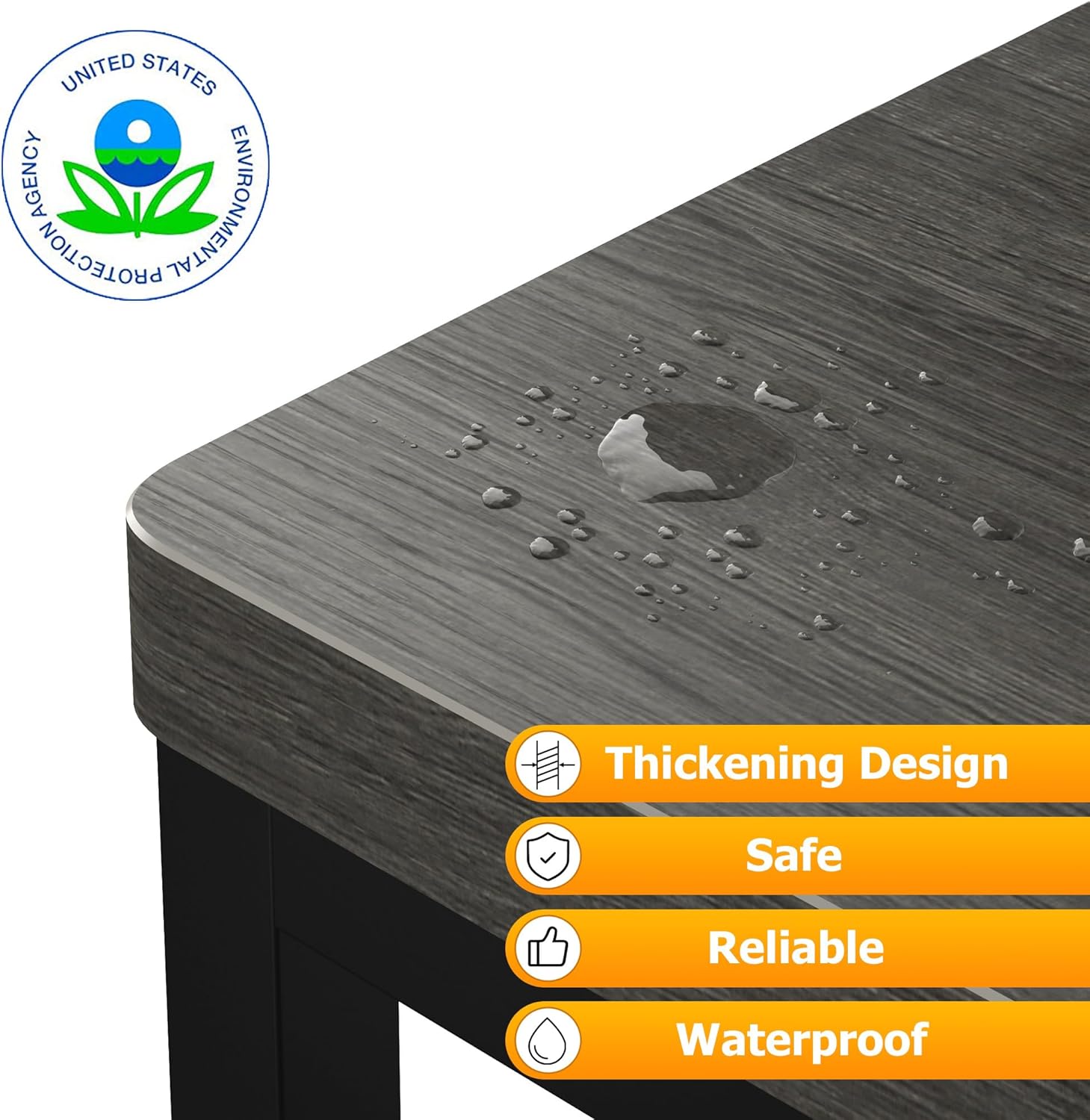 2 Step Wooden Step Stools for Adults Kids, Heavy Duty Stepping Stools Wooden Bed Step Stools for High Beds, Non-Slip 2 Bedside Foot Stool with 500 Lbs Capacity, Kitchen, Bed, RVS Step, Rustic Brown - Grand Goldman