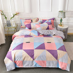 Simple Pure Cotton Brushed Four-piece Set