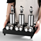 Condiment Rack Condiment Rack Condiment Storage Box Oil, Salt, Sauce And Vinegar