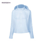 Lightweight Quick-drying Breathable Women's Hooded Long Sleeve Coat