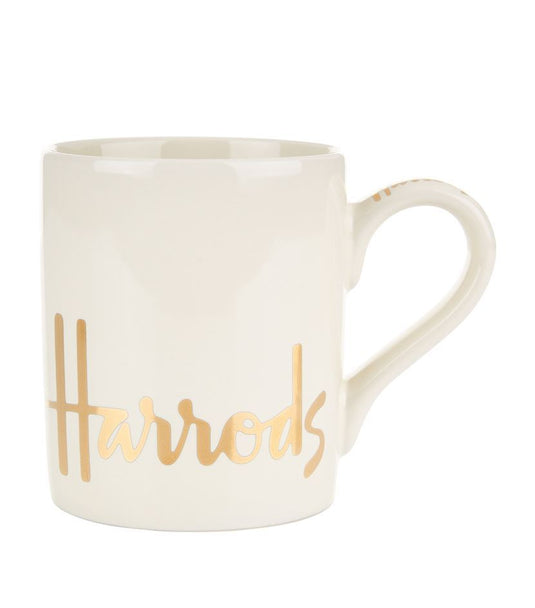 HARRODS Ceramic Mug Couple Cup Export Bone China