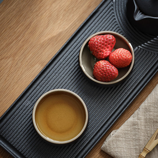 Ceramic Light Luxury Tea Set With Teapot And Teacup Kung Fu Tea Set