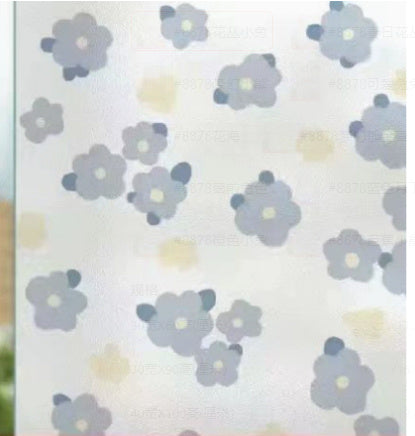Autocollant en verre dépoli pour fenêtre de cuisine, salle de bain, opaque transparent, intimité statique