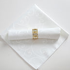 Square Folding Fabric Tablecloth Decorative Embroidery