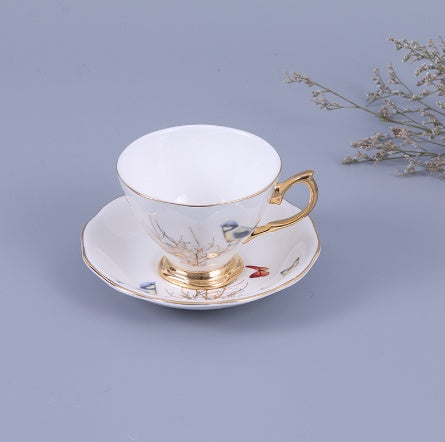 Coffee Cup & Saucer Bone China Afternoon Tea Set