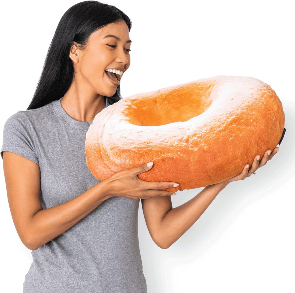 30" 3D Supreme Hot Dog Throw Pillow - Made with Super Soft & Ultra Premium Fabric - Cute, Comfortable, Plush, Stuffed Body Cushion for Home Decor - Best Funny Gift for Meat Lovers - Large - Grand Goldman