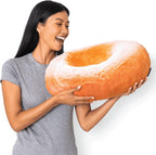 30" 3D Supreme Hot Dog Throw Pillow - Made with Super Soft & Ultra Premium Fabric - Cute, Comfortable, Plush, Stuffed Body Cushion for Home Decor - Best Funny Gift for Meat Lovers - Large - Grand Goldman