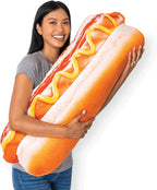 30" 3D Supreme Hot Dog Throw Pillow - Made with Super Soft & Ultra Premium Fabric - Cute, Comfortable, Plush, Stuffed Body Cushion for Home Decor - Best Funny Gift for Meat Lovers - Large - Grand Goldman