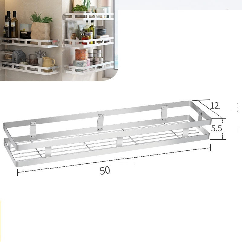 Kitchen storage seasoning rack