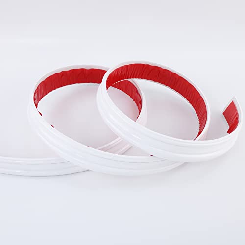 قالب صندلی TriMold Peel and Stick، تزئین دیوار خودچسب برای دکوراسیون منزل و محافظت از دیوار، 9.8 فوت در 1.6 اینچ