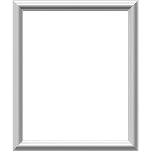 Ekena Millwork PNL20X24AS-01-CASE-4 Ashford Molded Classic Wainscot Wall Panel, 20-in. W x 24-in. H, Factory Primed White, 2 Count