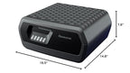 SentrySafe Fireproof and Waterproof Lock Box with Digital Keypad Lock, Shelf Safe for Documents, Jewelry, 0.36 Cubic Feet, 7.6 x 16.5 x 14.8 Inches, CHW30300