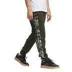 adidas Men's Essentials Camouflage Tricot Track Pants, Night Cargo
