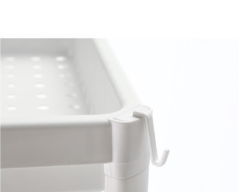 Multifunktionel badeværelsesgulvhylde afløbshylde