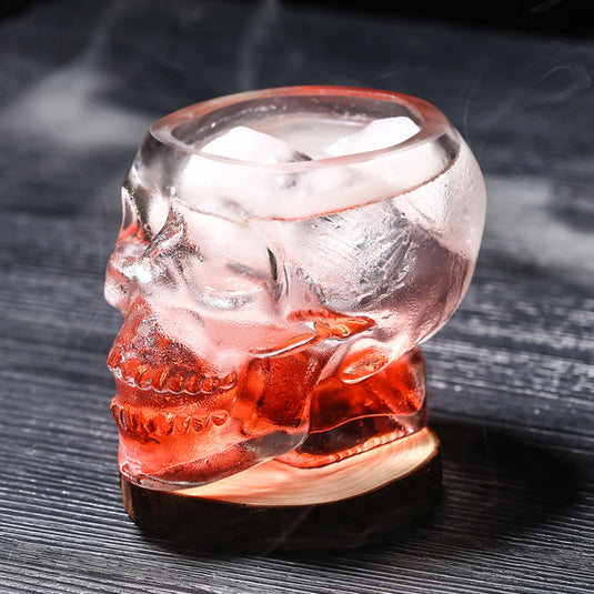 Skull Wine Glass Halloween Special-shaped Personality Juice Glass Whiskey Glass