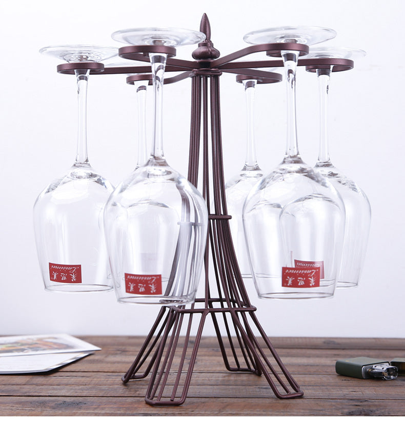 Support pour verre à vin