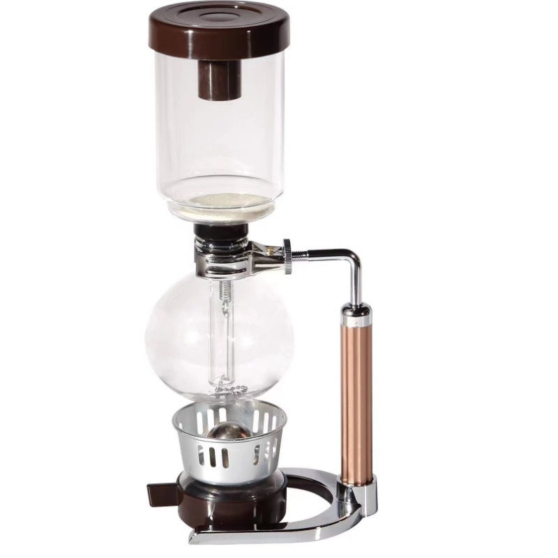 Vacuum Coffee Maker Household Cooking Siphon Pot Suit Glassware Coffee Machine For 3 People For 5 People