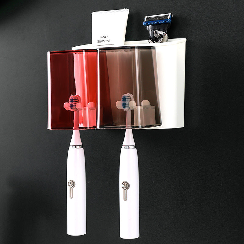 Perforation-free Toothbrush Shelf Shelf