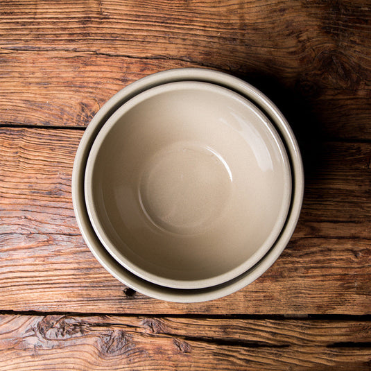 Japanese Style Stoneware Deep Bowl Chicken Pot Ceramic Soup Pot